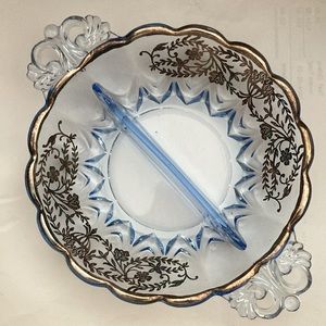 Gorgeous antique divided dish